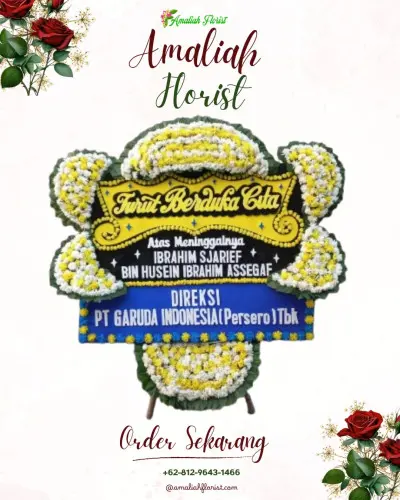 Papan Bunga Duka di Pegirian